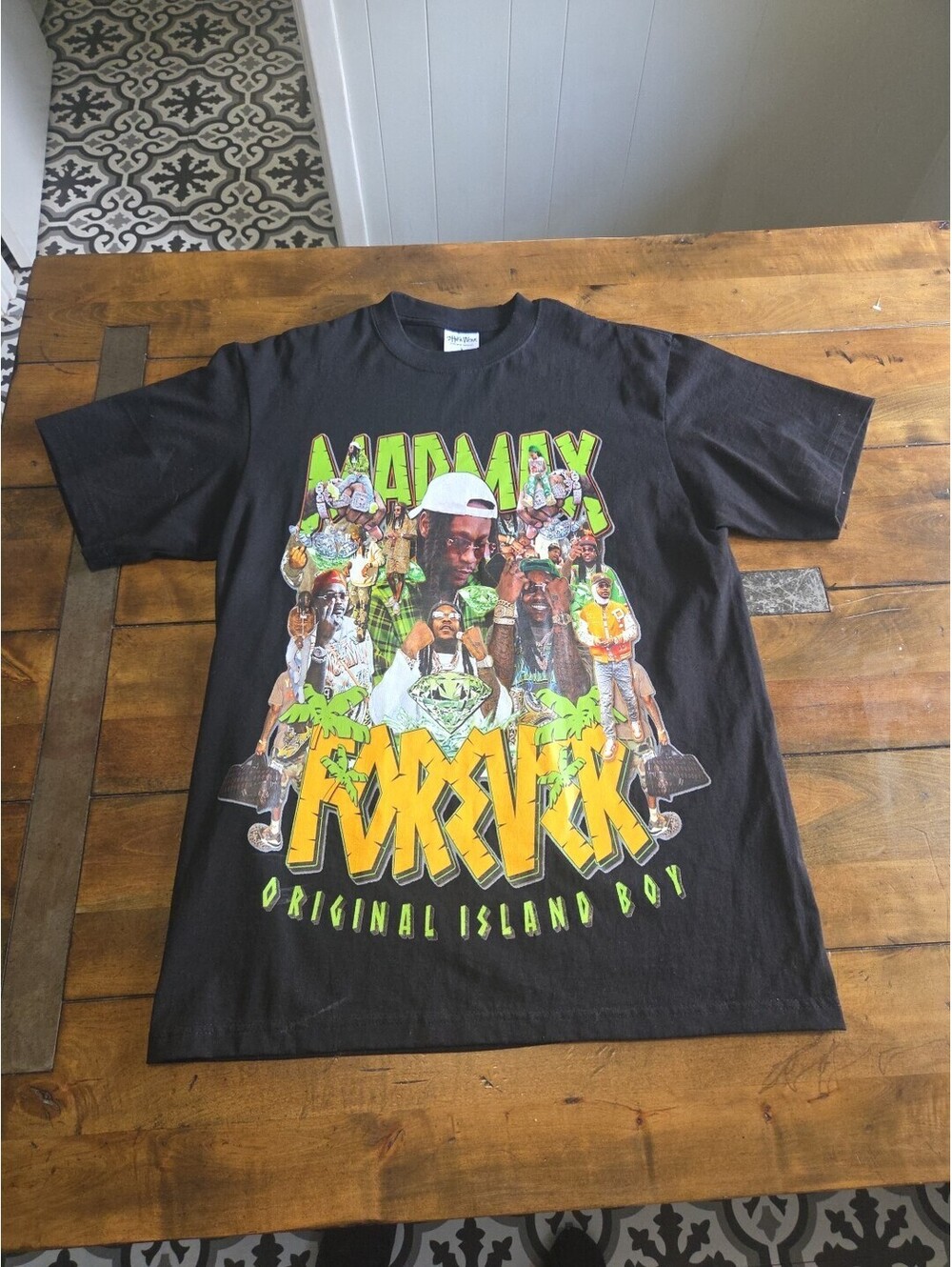 Madmax Forever Original Island Boy Shirt Shaka Wear Supermax Heavy Large L